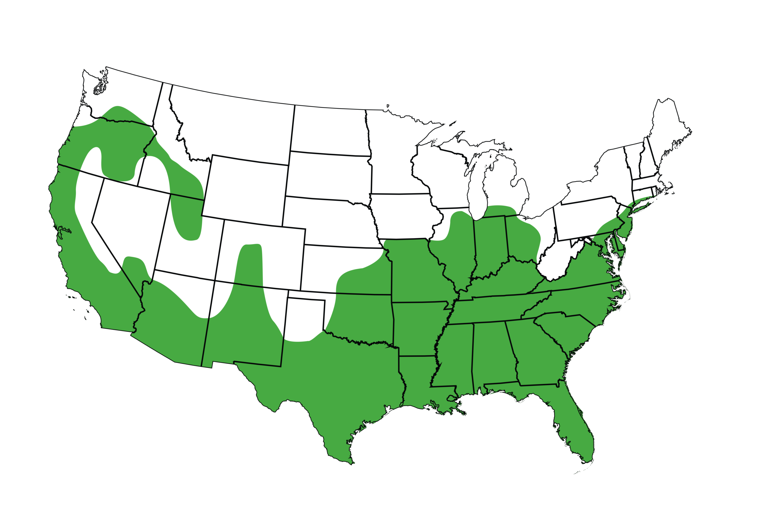 Gateway recommended planting area